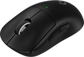 Logitech G PRO X Superlight 2 Lightspeed Wireless Gaming Mouse, Lightforce Hybrid Switches, HERO 2 Sensor with 32,000 DPI, 5 Prog Buttons, Up to 95H Battery Life, USB-C, PC Mac, Black 910-006631